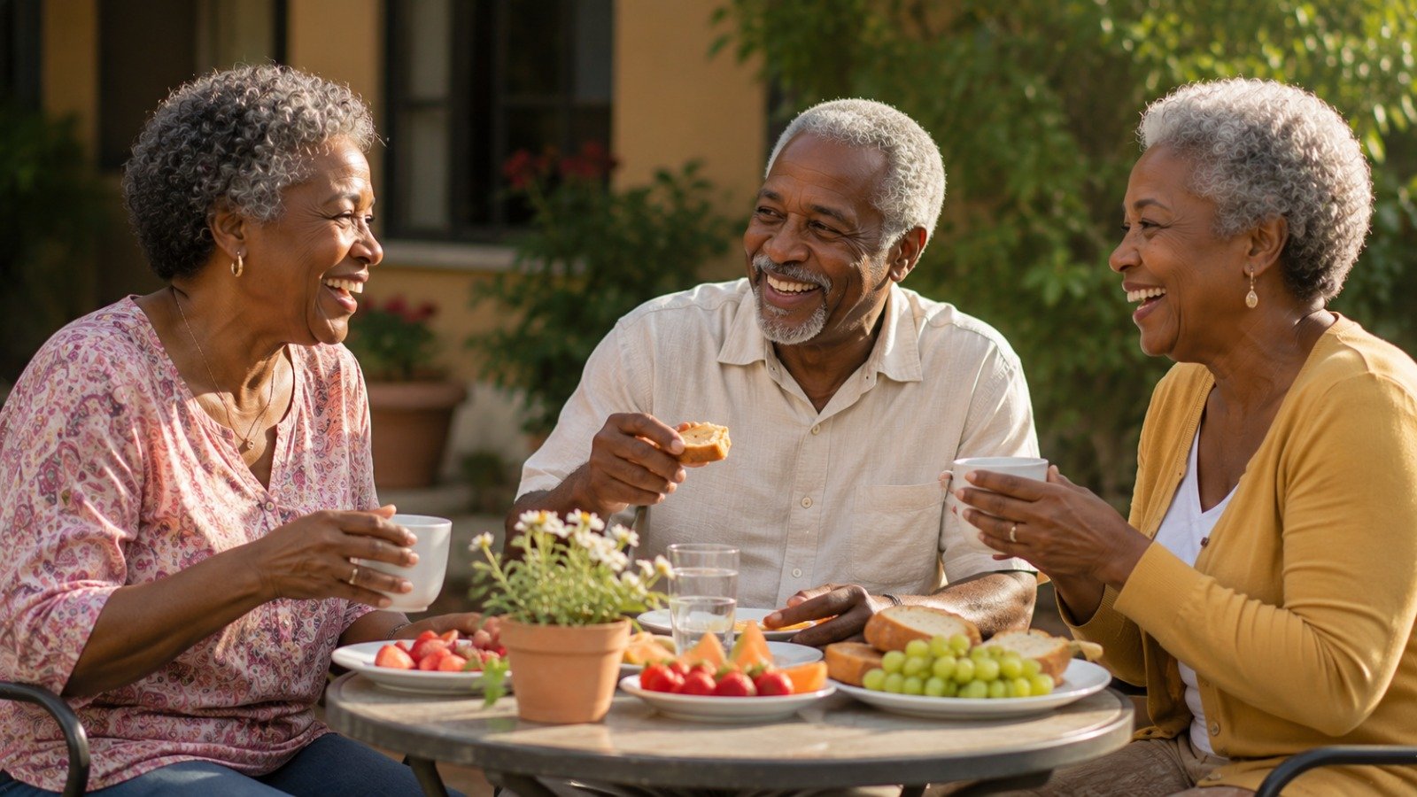 Everyday healthy habits such as walking, fresh food, and good sleep