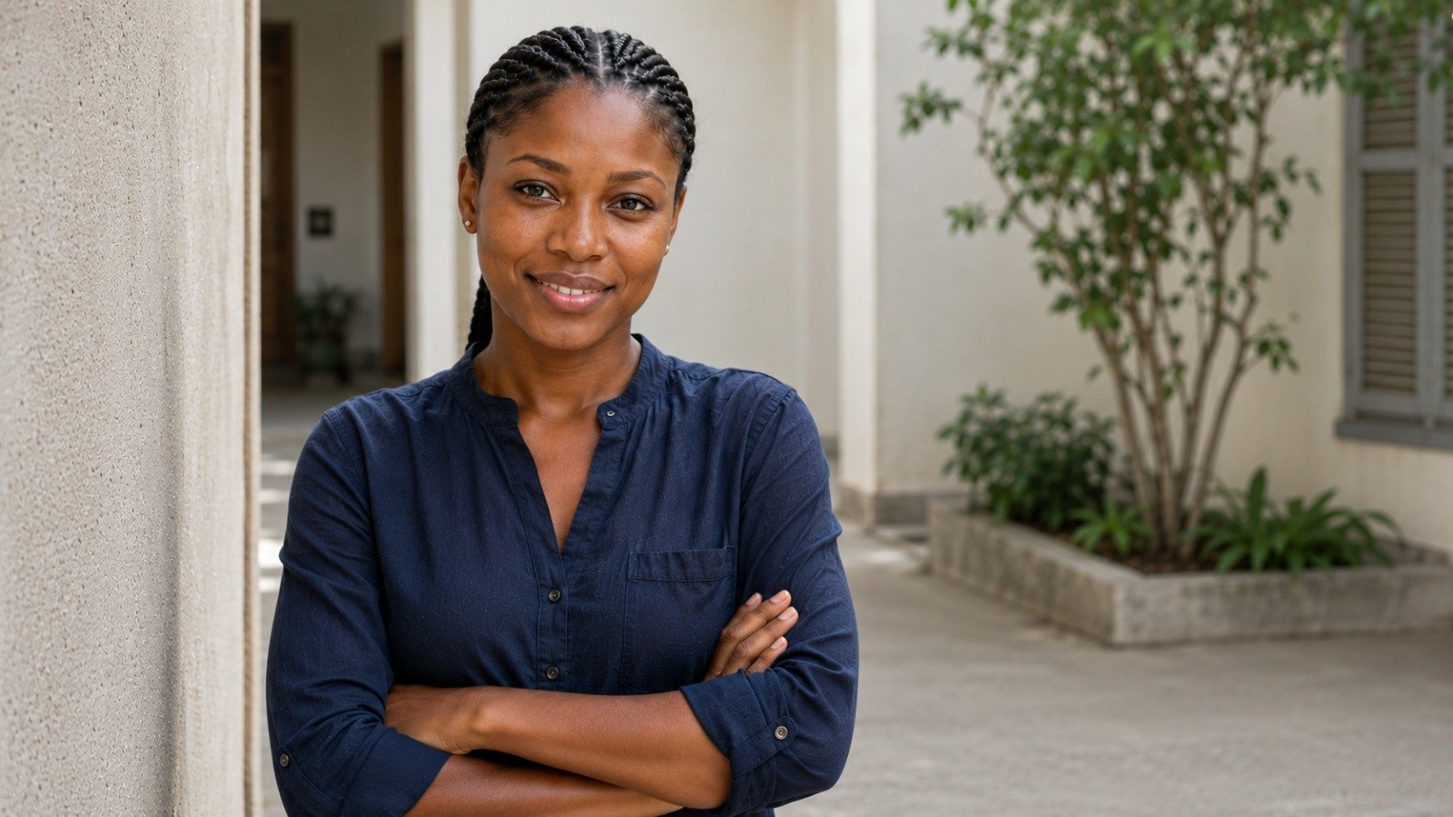 A healthy, vital person in natural light, a sign of a strong immune system
